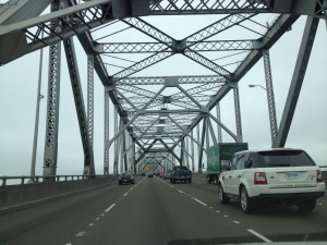 My last crossing of the old span